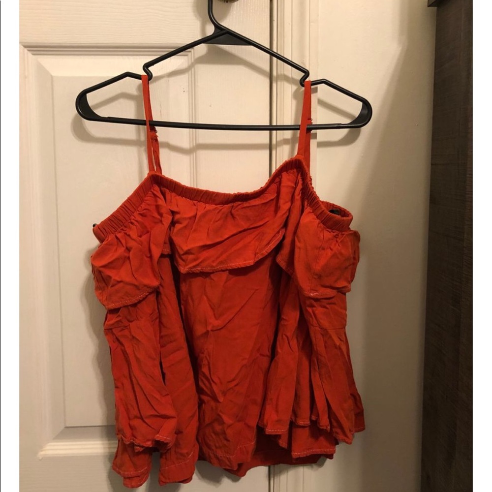 ofd the shoulder boutique shirt